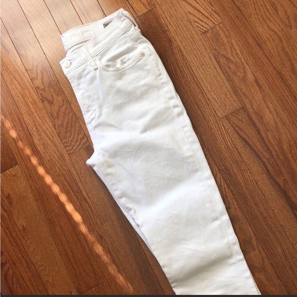 Citizens of Humanity • Rocket, high rise skinny raw hem jeans premium denim - Picture 4 of 9